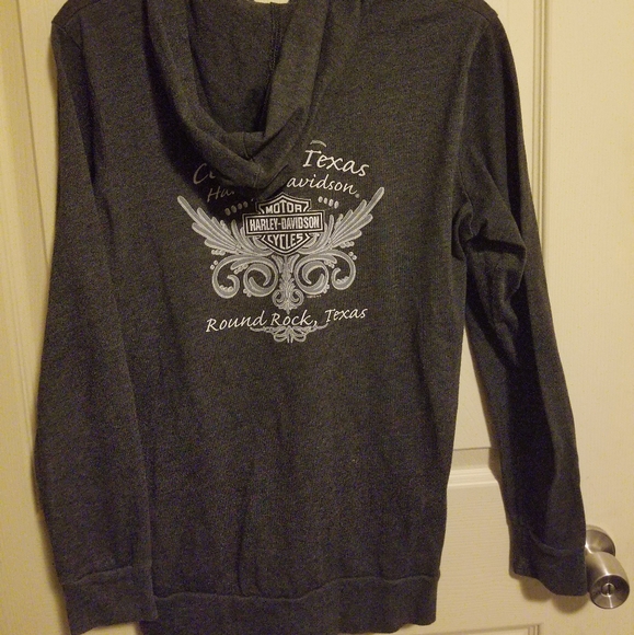 Harley Davidson zip up hoodie - Picture 2 of 2